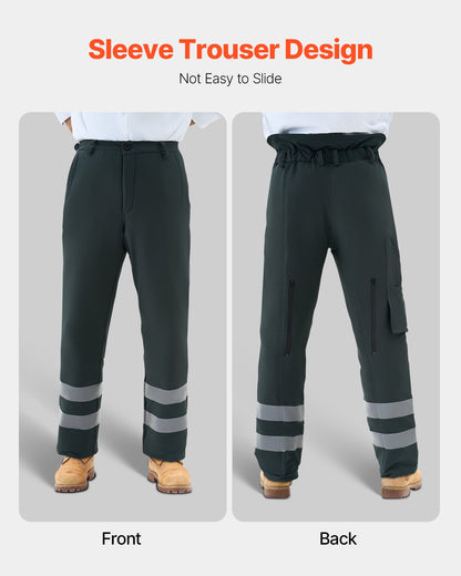 Chainsaw Chaps 41.3" Wrap Style Chainsaw Safety Chaps Class A Medium