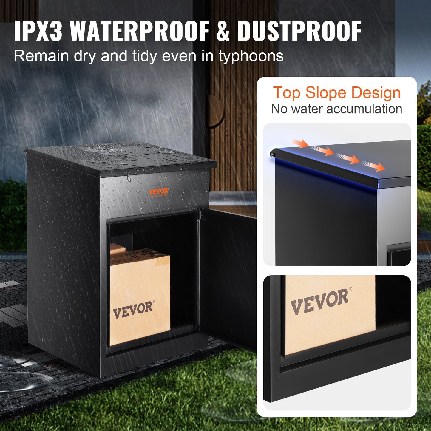 Outdoor mailboxes 17.3