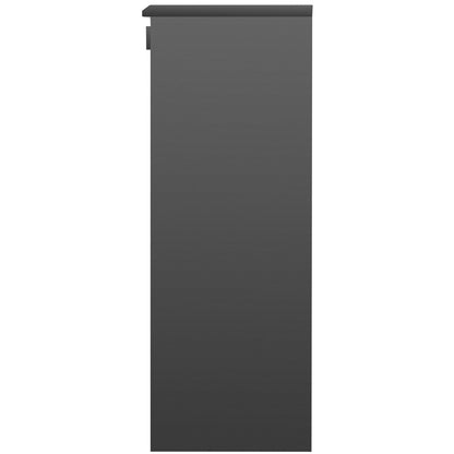 Outdoor Parcel Delivery Boxes 16.2"x15.8"x44", Galvanized Steel Packaging Box with Combination Lock, Removable Anti-Theft, IPX3 Waterproof Parcel Drop Box for Patio, Porch