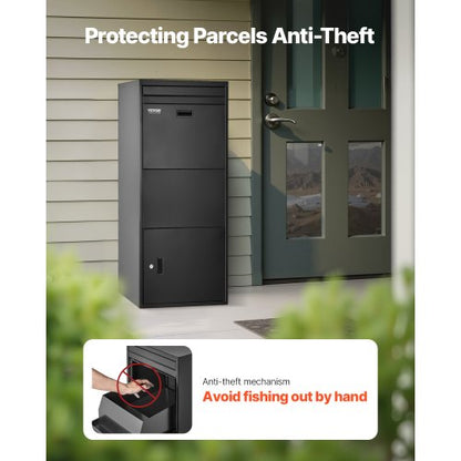 Paketleveranslådor för utomhusbruk 47,2 i låsbar paketlåda |  EU
