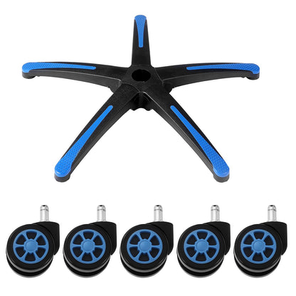 Office Chair Base Replacement 28" Heavy Duty Swivel Chair Base 2500 lbs