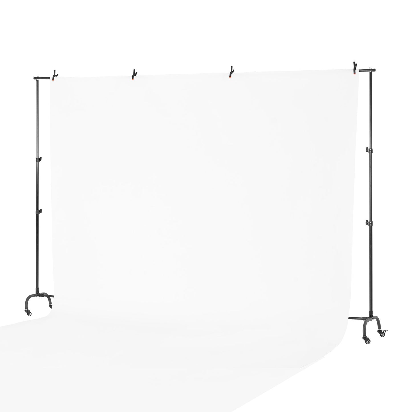 Backdrop Stand Flyttbart Stand Kit 7 x 10 ft för Party & Photo Video Studio