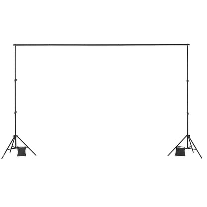 Bakgrundsstativ Bakgrundsstativsats 6,5 x 10 fot för fest & fotostudio
