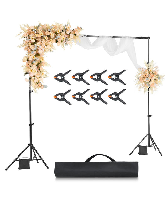 Bakgrundsstativ Bakgrundsstativsats 7 x 10 fot för fest och fotostudio