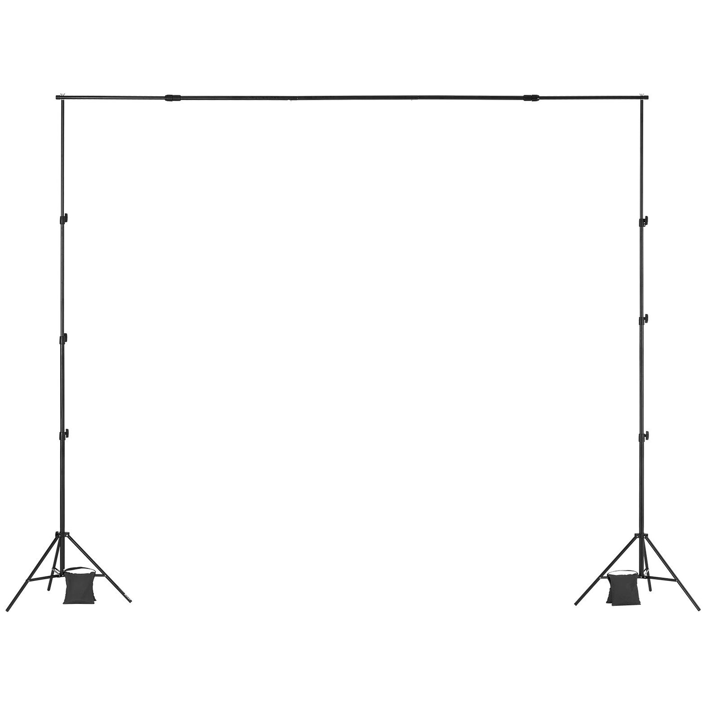 Bakgrundsstativ Bakgrundsstativsats med 2 stativ för fest och fotostudio