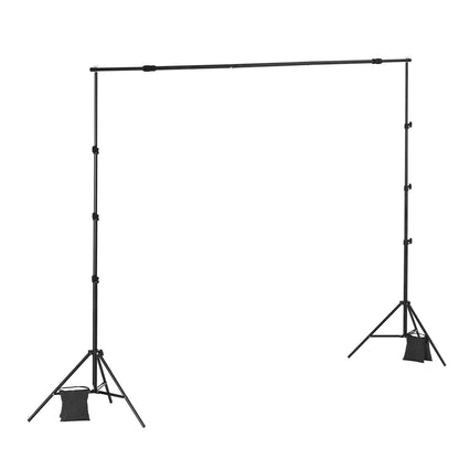 Bakgrundsstativ Bakgrundsstativsats med 2 stativ för fest och fotostudio