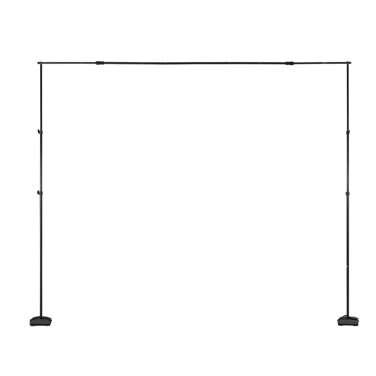Bakgrundsstativ Bakgrundsstativsats 8,5 x 10 fot för fest och fotostudio