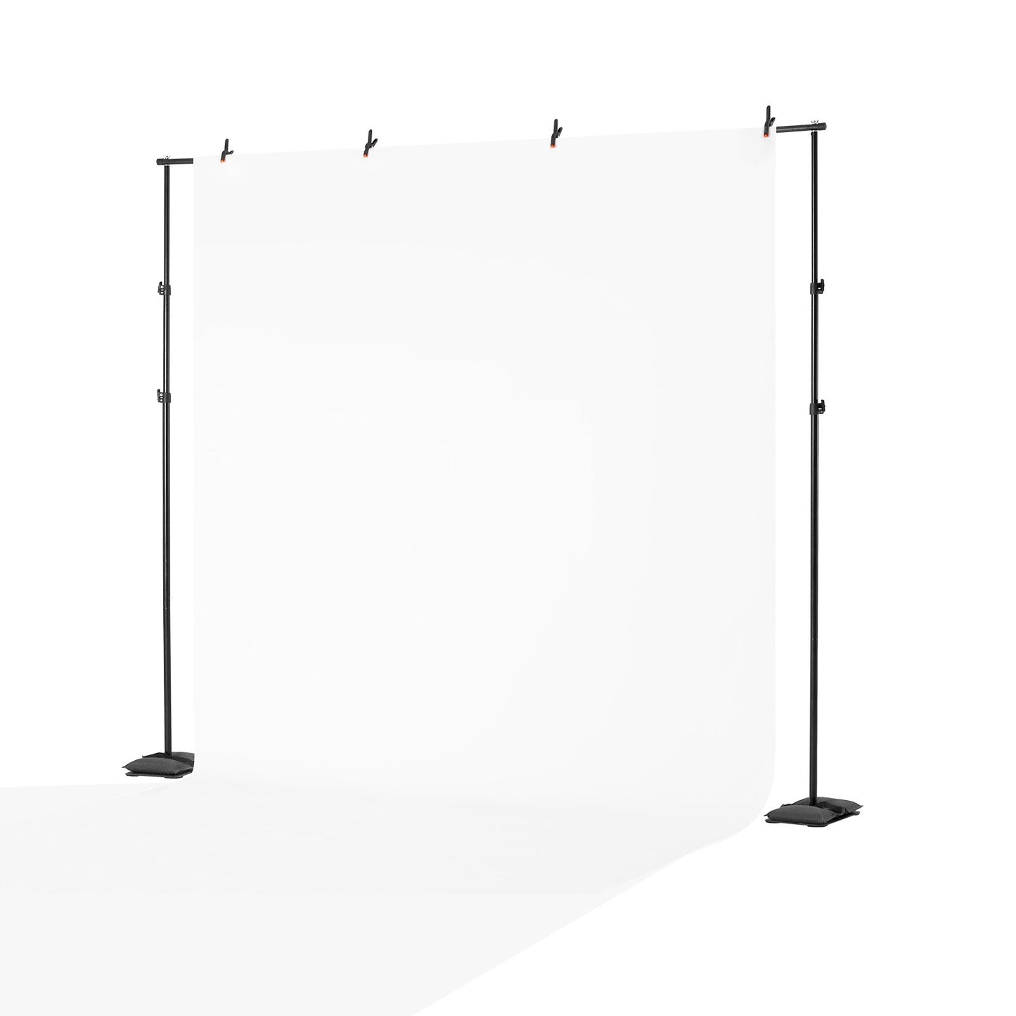 Bakgrundsstativ Bakgrundsstativsats 8,5 x 10 fot för fest och fotostudio