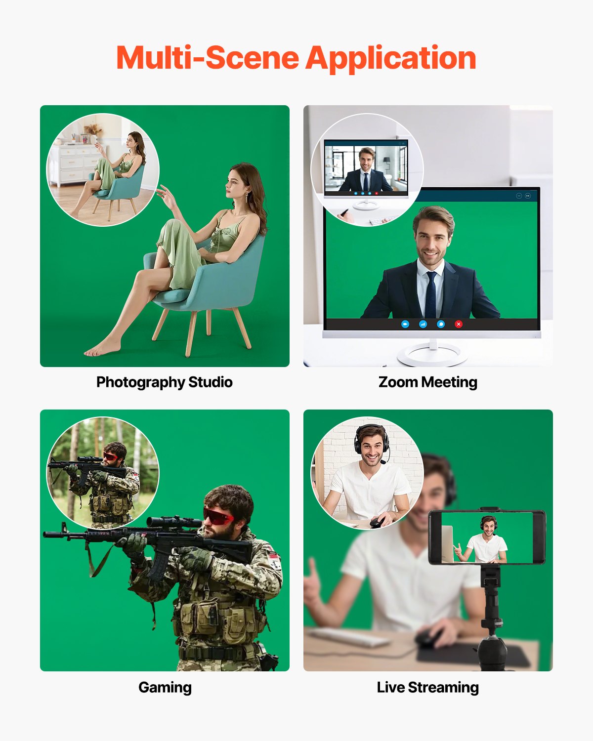 Bakgrundsstativ Bakgrundsstativsats 5 x 6,5 fot för fest och fotostudio