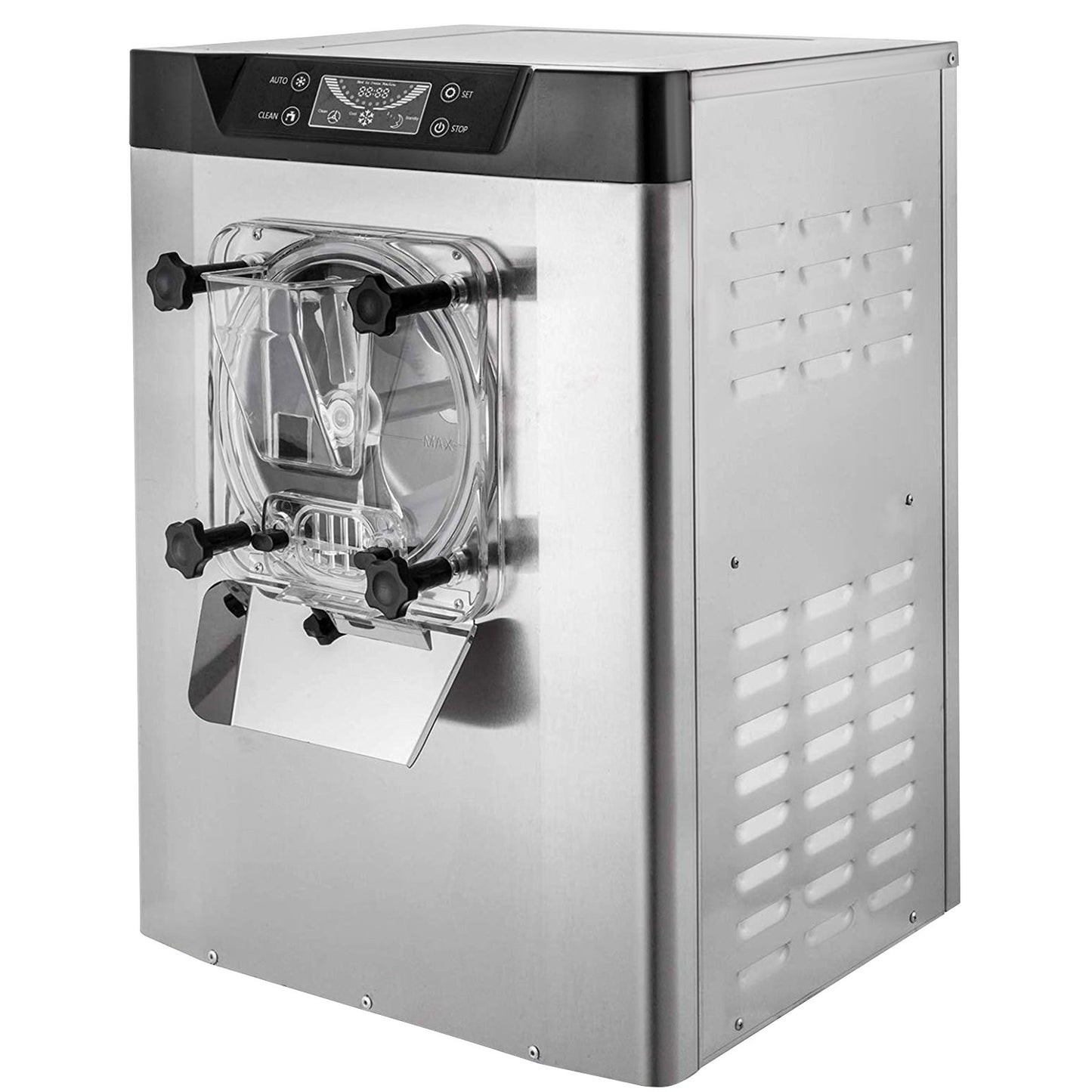 Commercial Hard Ice Cream Machine 3.5-4.4 UK Gallon/H Stainless Steel Ice Cream Machine