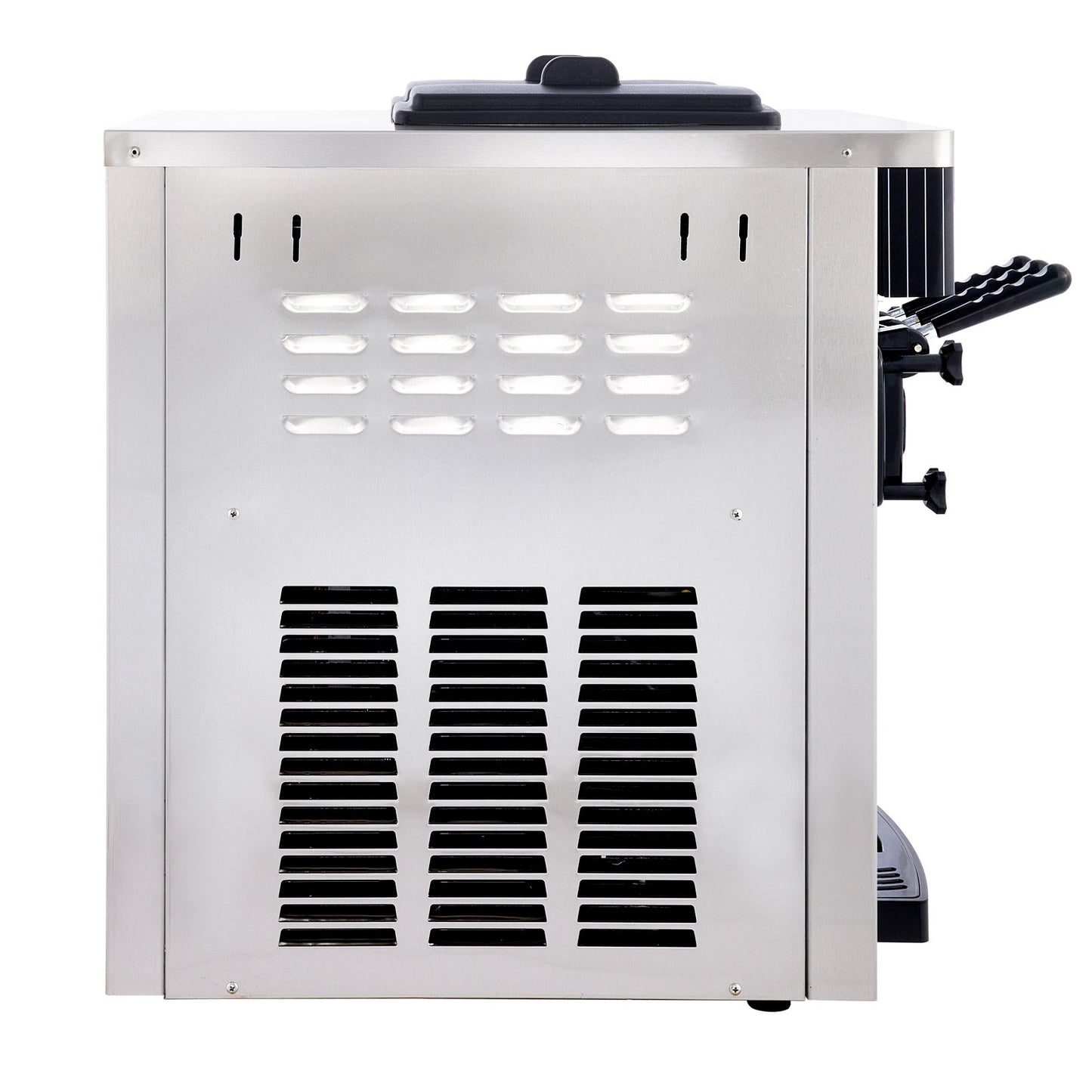 Mjukglassmaskin 2200W kommersiell bänkskiva mjukglassmaskin 5,3 till 7,4 liter per timme Glassmaskin för restauranger Barer Caféer Bagerier