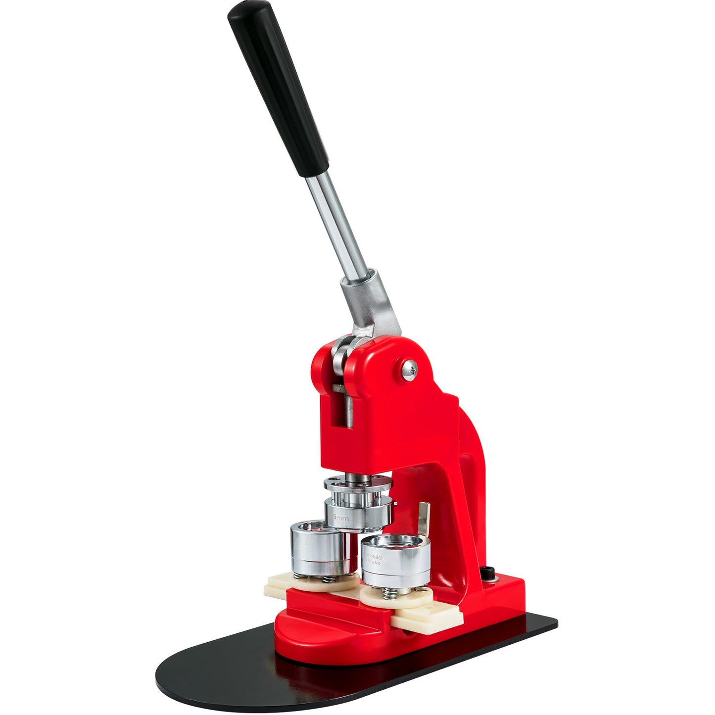 Button Maker Machine Badge Pin Machine 1" 25MM 500 Free Parts Press Kit