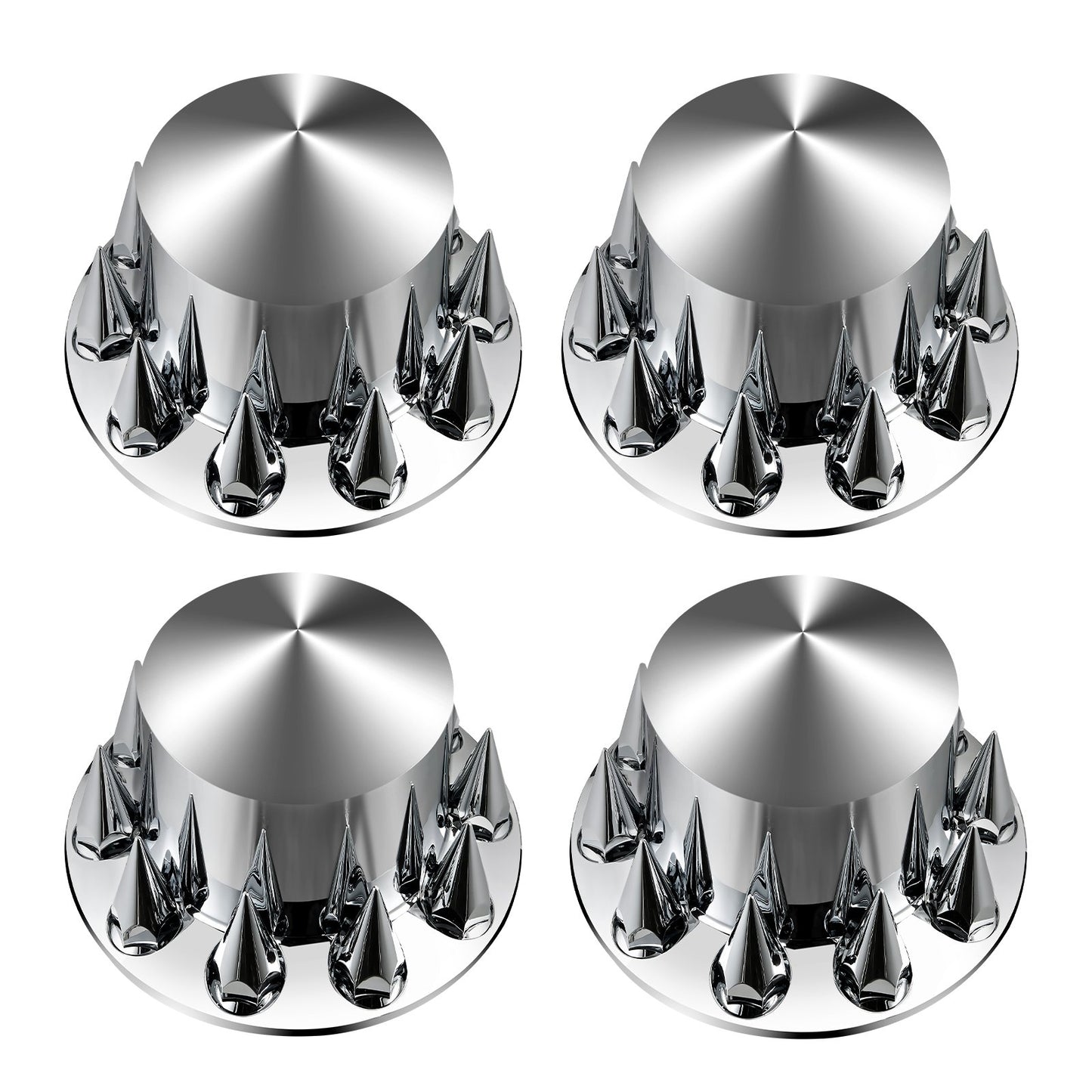 Rear Axle Cover Combo Kit ABS Lug Nut Covers with Nut Protection Tool