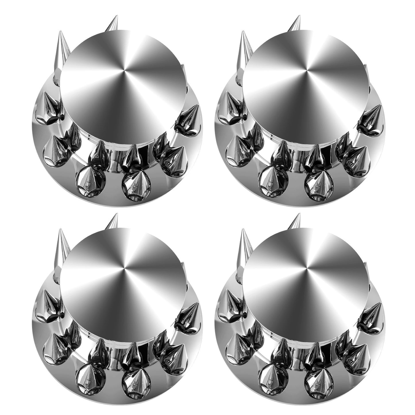 Rear Axle Cover Combo Kit ABS Lug Nut Covers with Nut Protection Tool