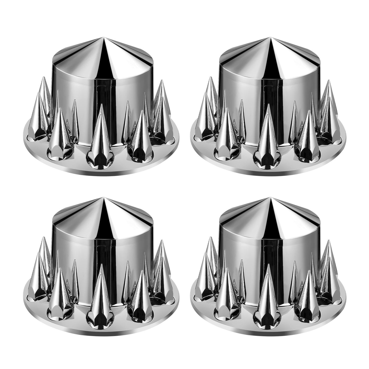 Rear Axle Cover Combo Kit ABS Lug Nut Covers with Nut Protection Tool