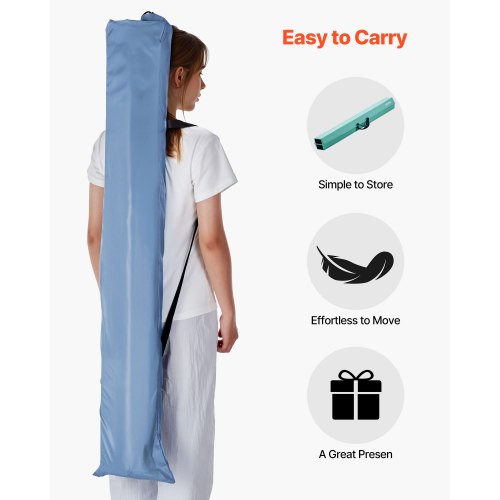 8FT Hopfällbar Balansbom för Barn, 90,7 KG Stabilt Stöd Gymnastikgolvbom med Halkfria Mattor, Gymnastikträningsutrustning med Halkfri Botten och Bärväska för Hemmagym, Mintgrön |  EU