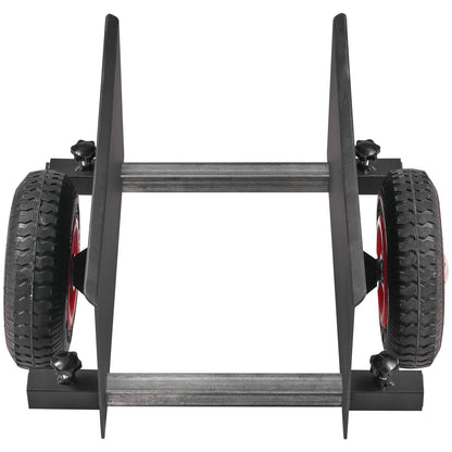 Panel Dolly 600 lbs Gips Dörrvagn Dolly med 8" pneumatiskt hjul