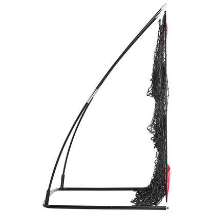 9-Hole Baseball Net, 36"x30" Softball Baseball Training Equipment for Batting Practice, Portable Quick Assembly Coach Aid with Carrying Bag, Strike Zone, Ground Stakes, for Youth Adults