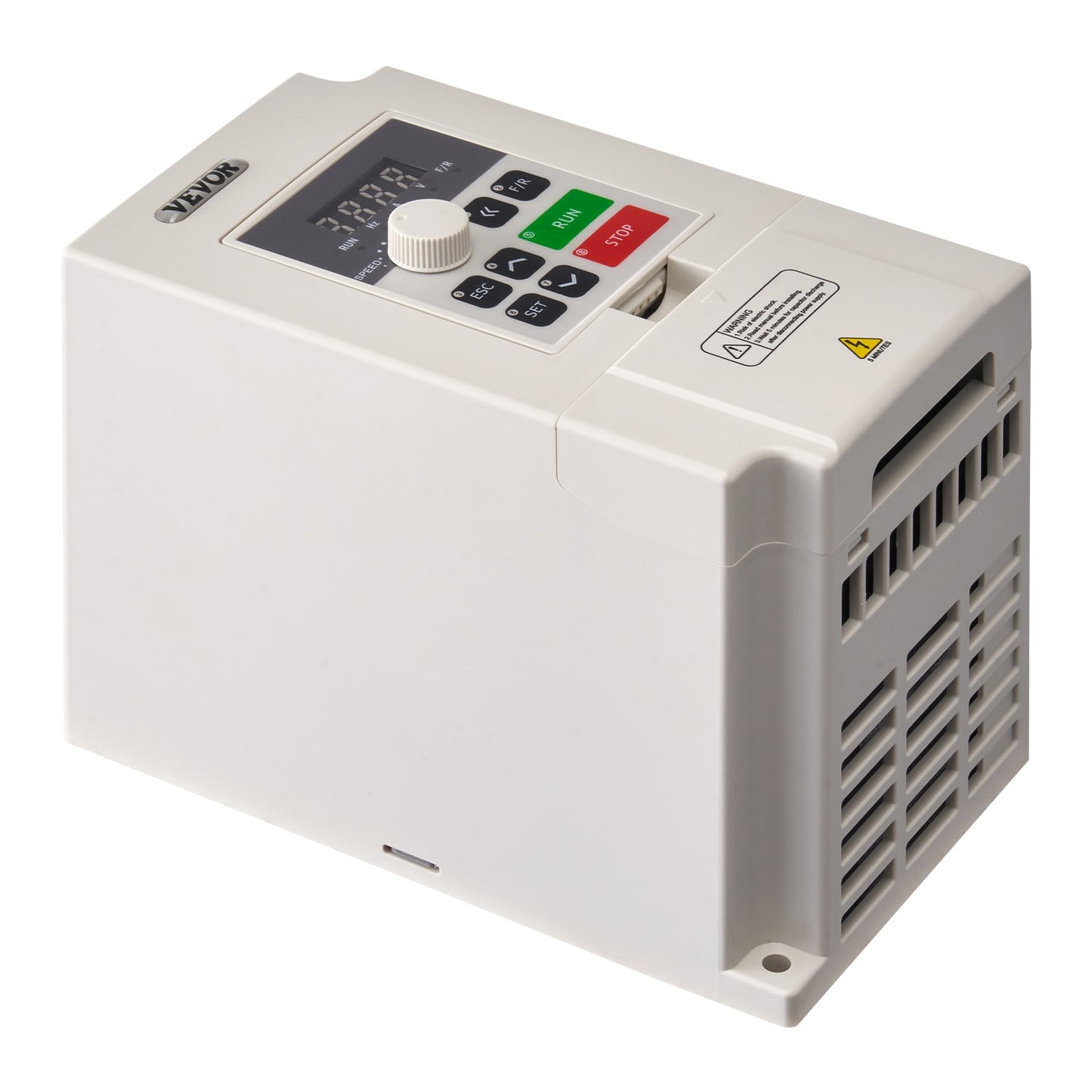 VFD 3HP 2,2KW 5A 3 Fas AC 380V Ingång till 3 Fas 0-380V Utgång 0-2000Hz