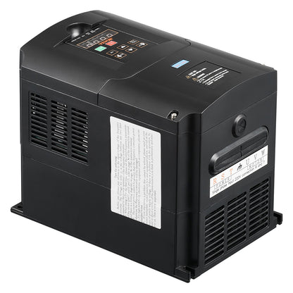 10HP, 7.5KW, 35Ampere 220V 1 or 3 phase input to 3 phase output VFD 0-400Hz