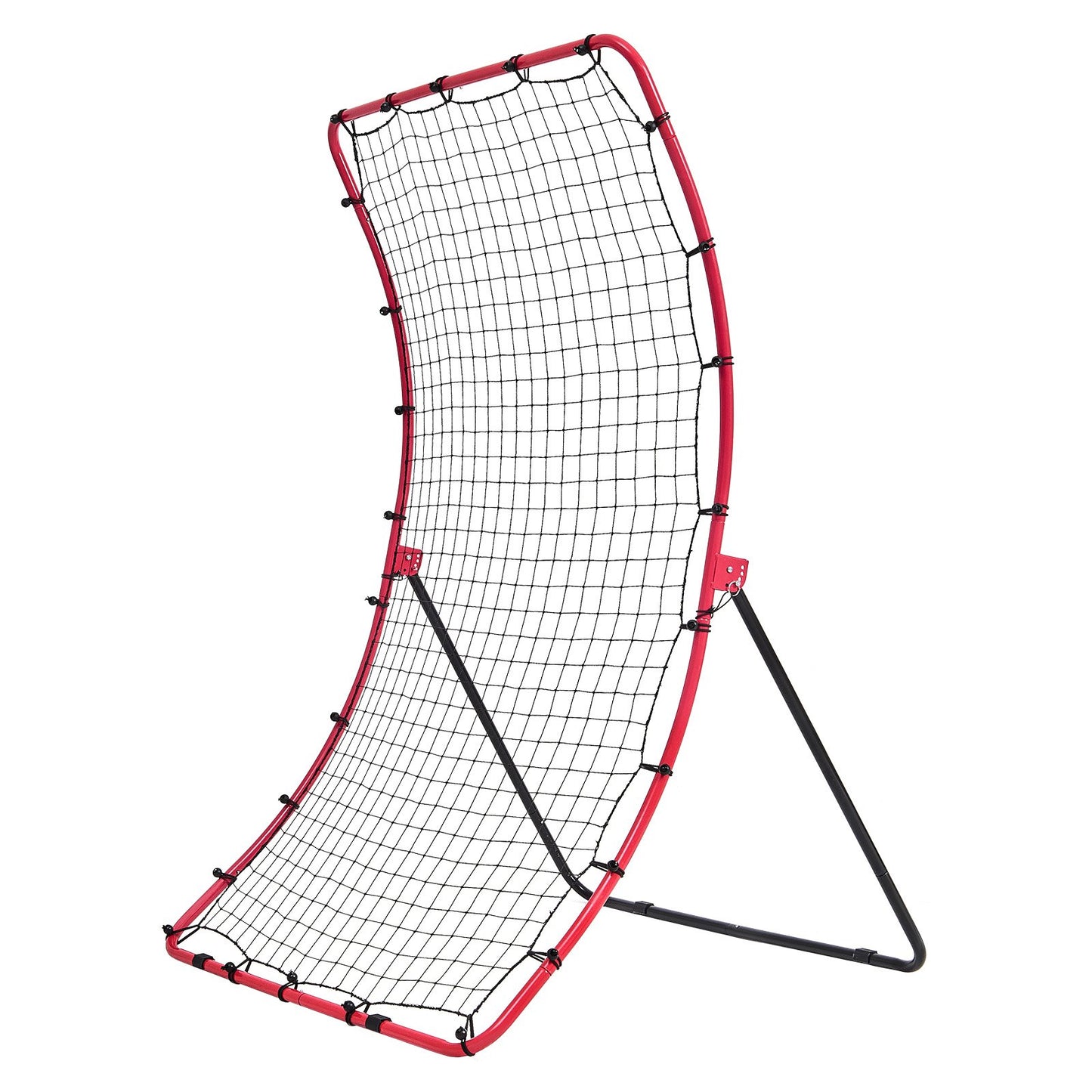 Baseball and Softball Rebounder Net 4x5.5 ft PitchBack All Angle Fielding