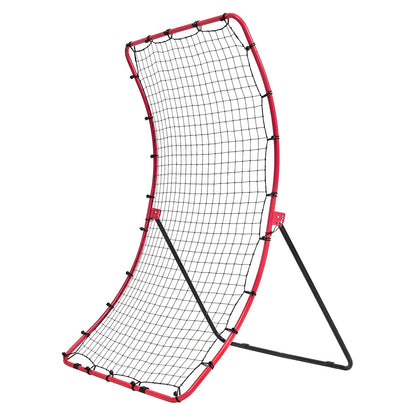 Baseball and Softball Rebounder Net 4x5.5 ft PitchBack All Angle Fielding