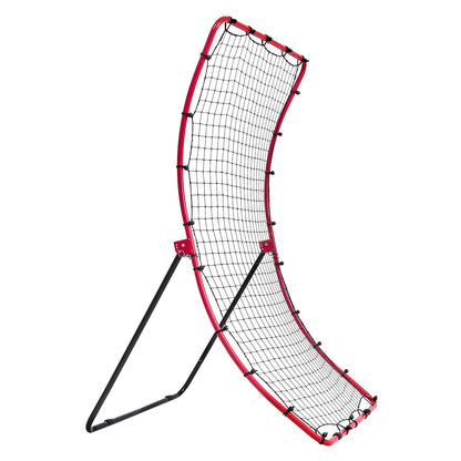Baseball and Softball Rebounder Net 4x5.5 ft PitchBack All Angle Fielding