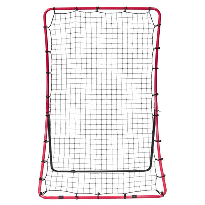 Baseball and Softball Rebounder Net 4x5.5 ft PitchBack All Angle Fielding