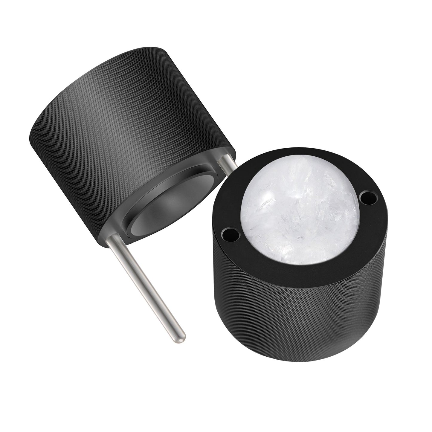 Ice Ball Press Kit Ice Ball Maker 2.4"/60mm Clear Sphere Whiskey Scot