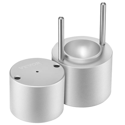 Ice Ball Press Ice Ball Maker 2,1"/53mm Ice Press Kit för Whiskey Silver