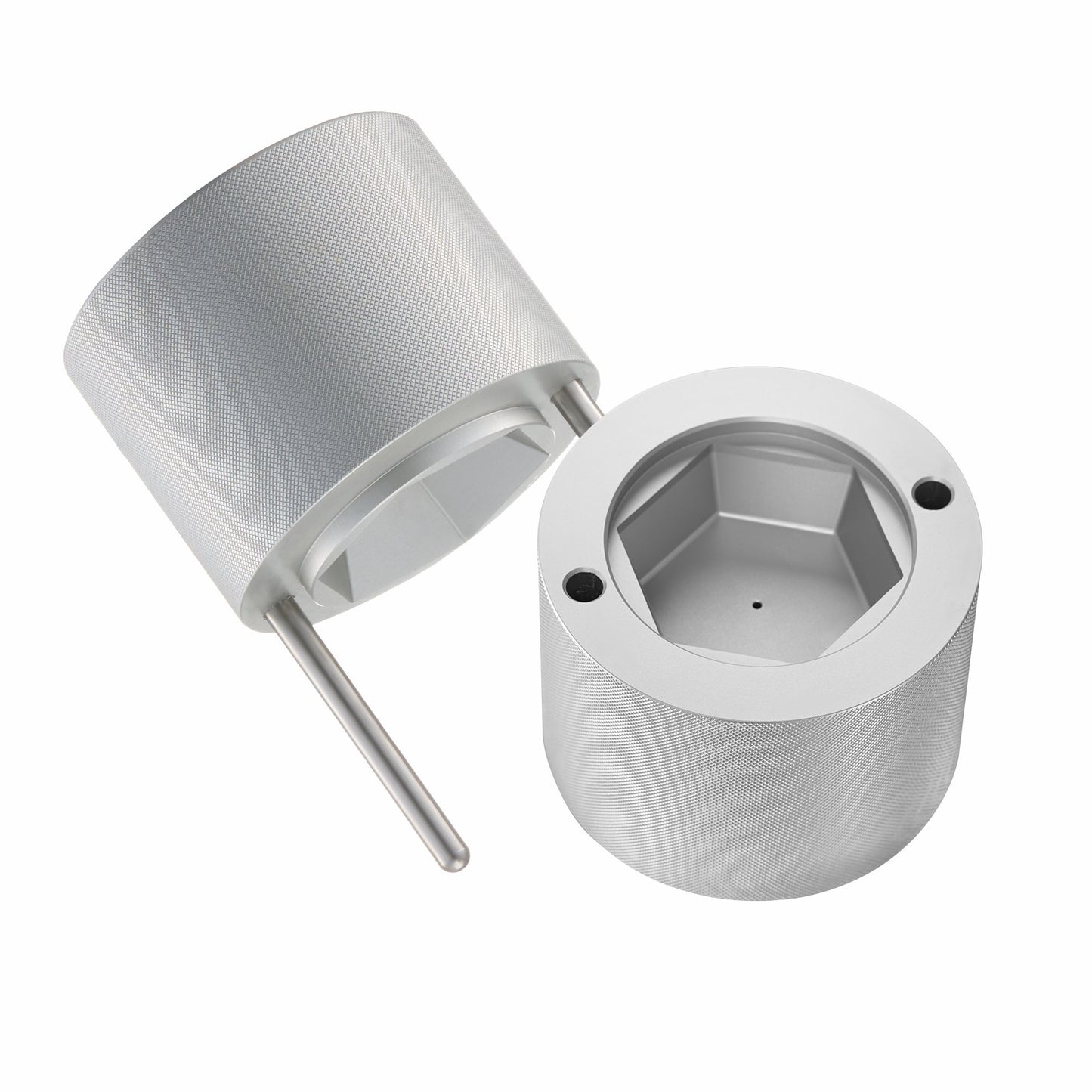 Ice Diamond Press Ice Ball Maker 2.4" Diamond Ice Press Kit for Whiskey