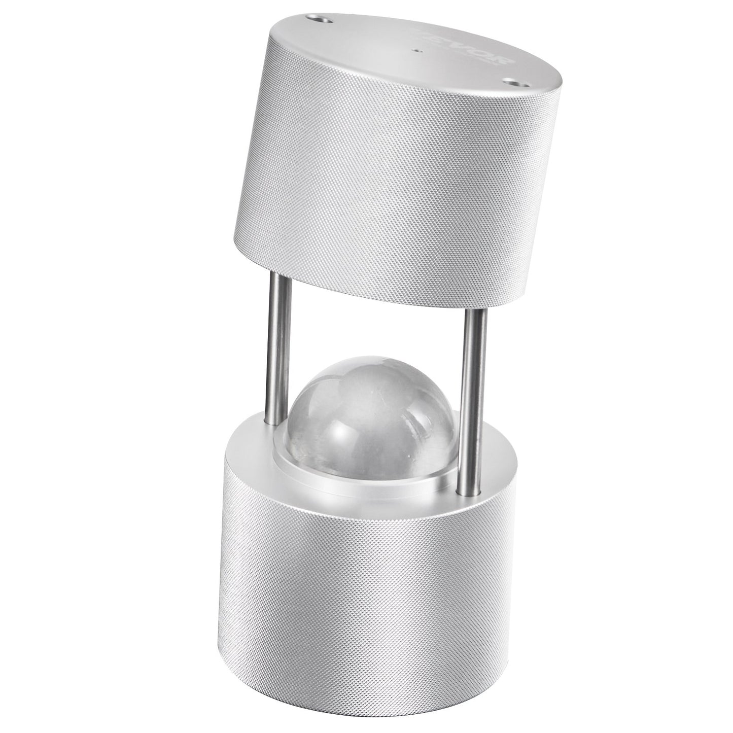 Ice Ball Press Kit, Aircraft Al Alloy Ice Press with Ice Block Mold, Large Mat, Tongs, Drip Tray, One Glass, Round Ice Ball Maker 2.4"/60mm Ice Ball, for Whiskey, Cocktail at Party and Vacation