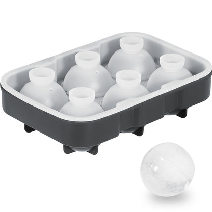 Ice Ball Maker Silikon iskubbricka med lock 2-pack whiskycocktail