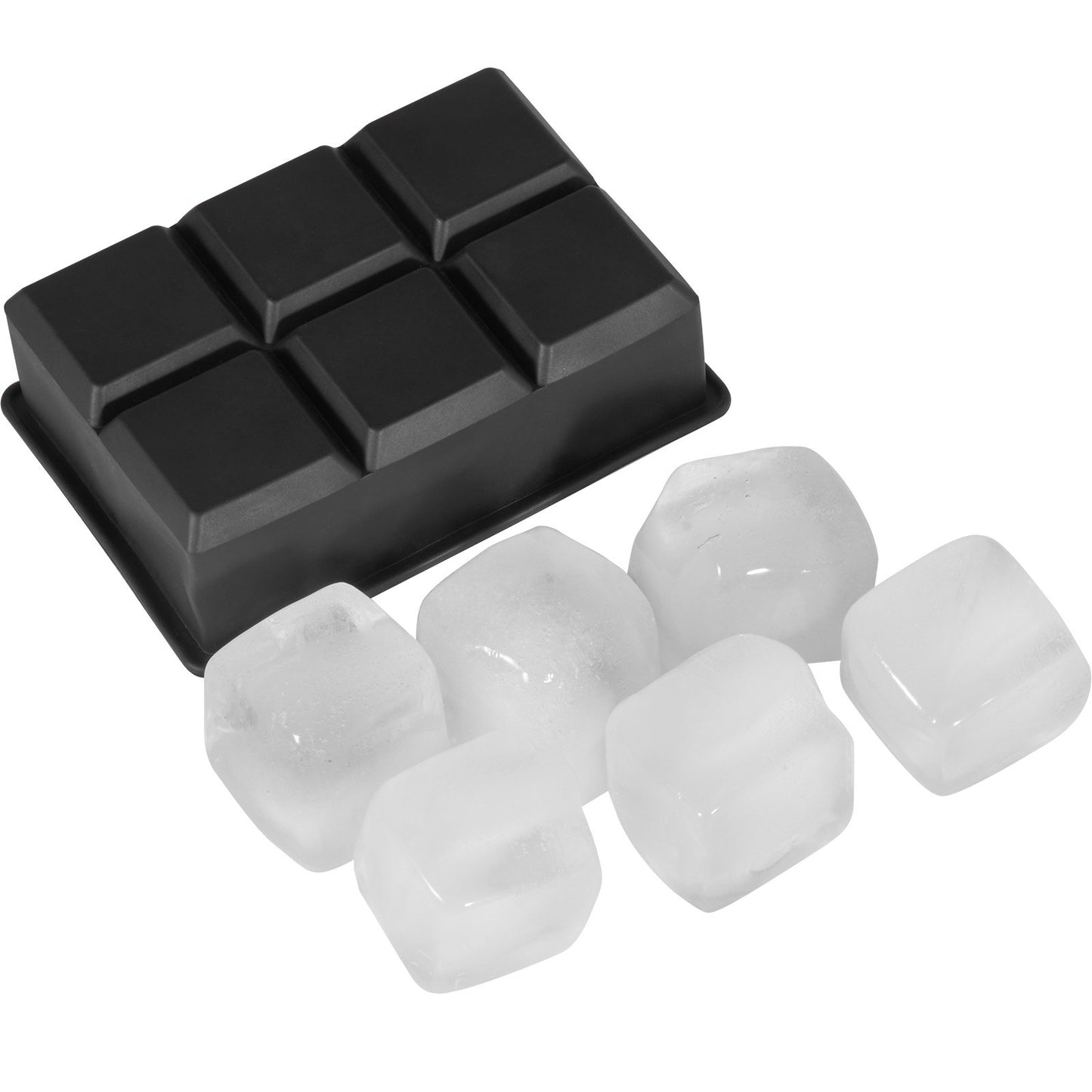 Ice Ball Maker Silikon iskubbricka med lock 2-pack whiskycocktail