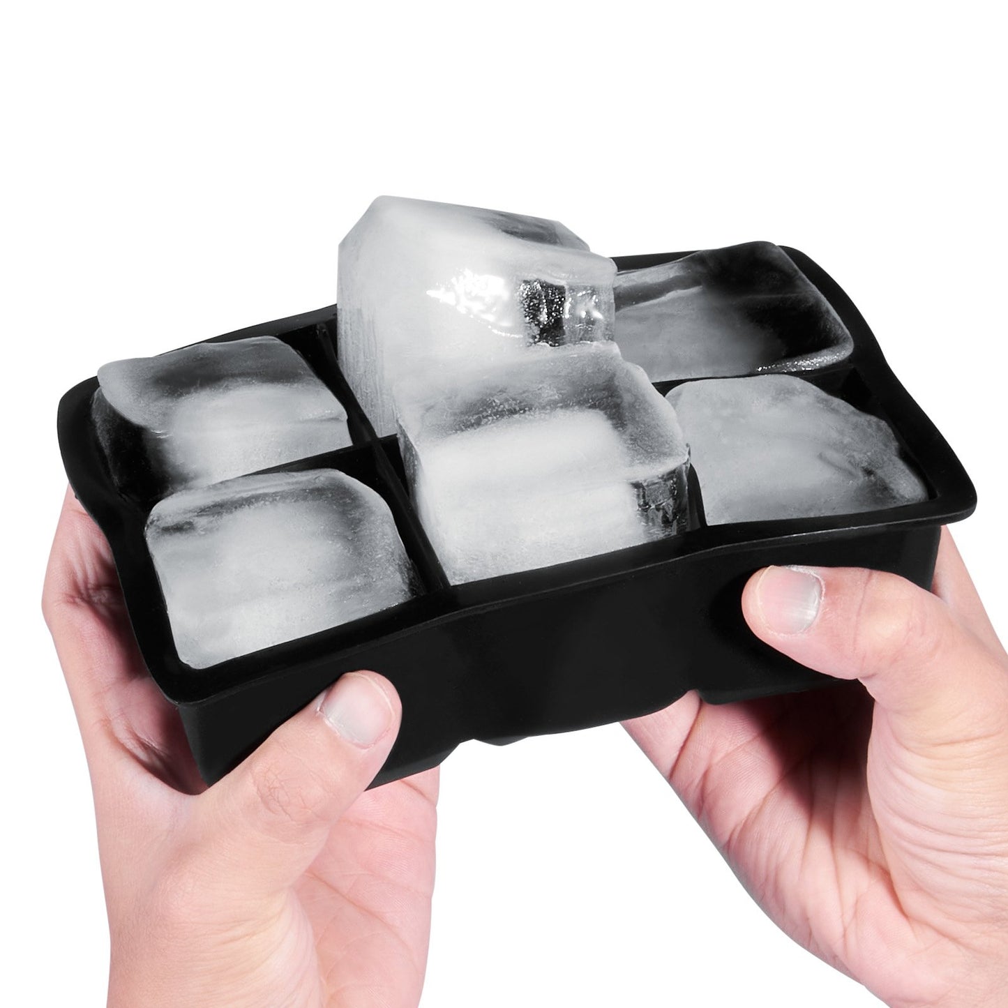 Ice Ball Maker Silikon iskubbricka med lock 2-pack whiskycocktail