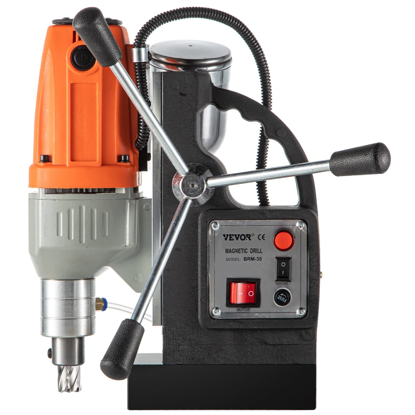 Magnetbohrmaschine 220 V-240 V, Magnetbohrmaschine 980 W, Metallbohrmaschine, hohe Leistung, 680 U/min, Multifunktions-Metallbohrmaschine, 35 mm Kernbohrmaschine zum Bohren und Gewindeschneiden