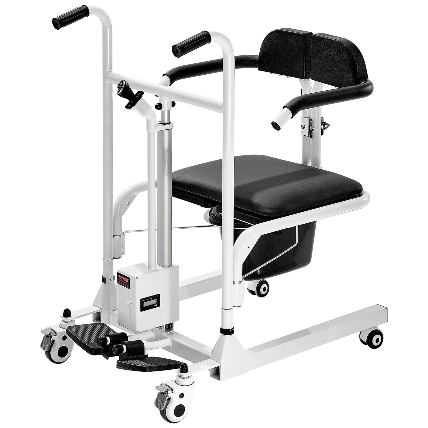 Elektrisk patientlyftstol Patientöverföringsrullstol & 180° delad sits