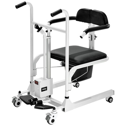 Elektrisk patientlyftstol Patientöverföringsrullstol & 180° delad sits