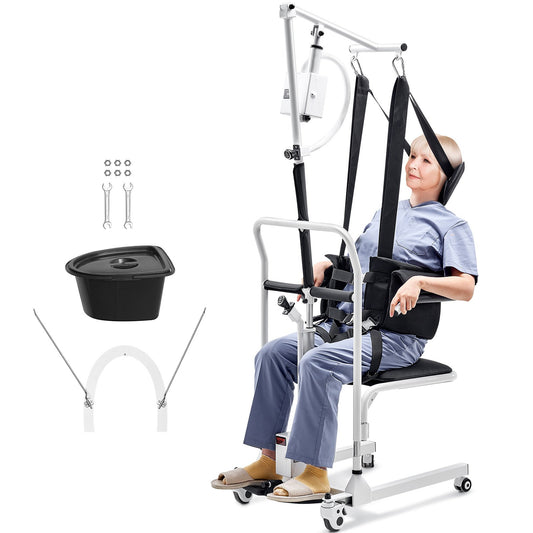 Electric Patient Lift Transfer Stol Ellift Rullstol med lyftsele