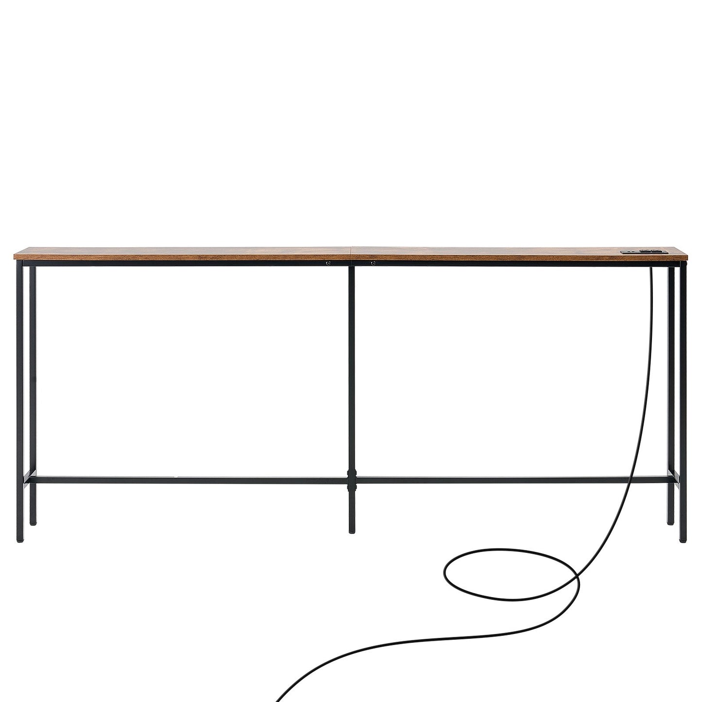 Narrow Console Soffbord Soffbord 70,9” för entré och vardagsrum