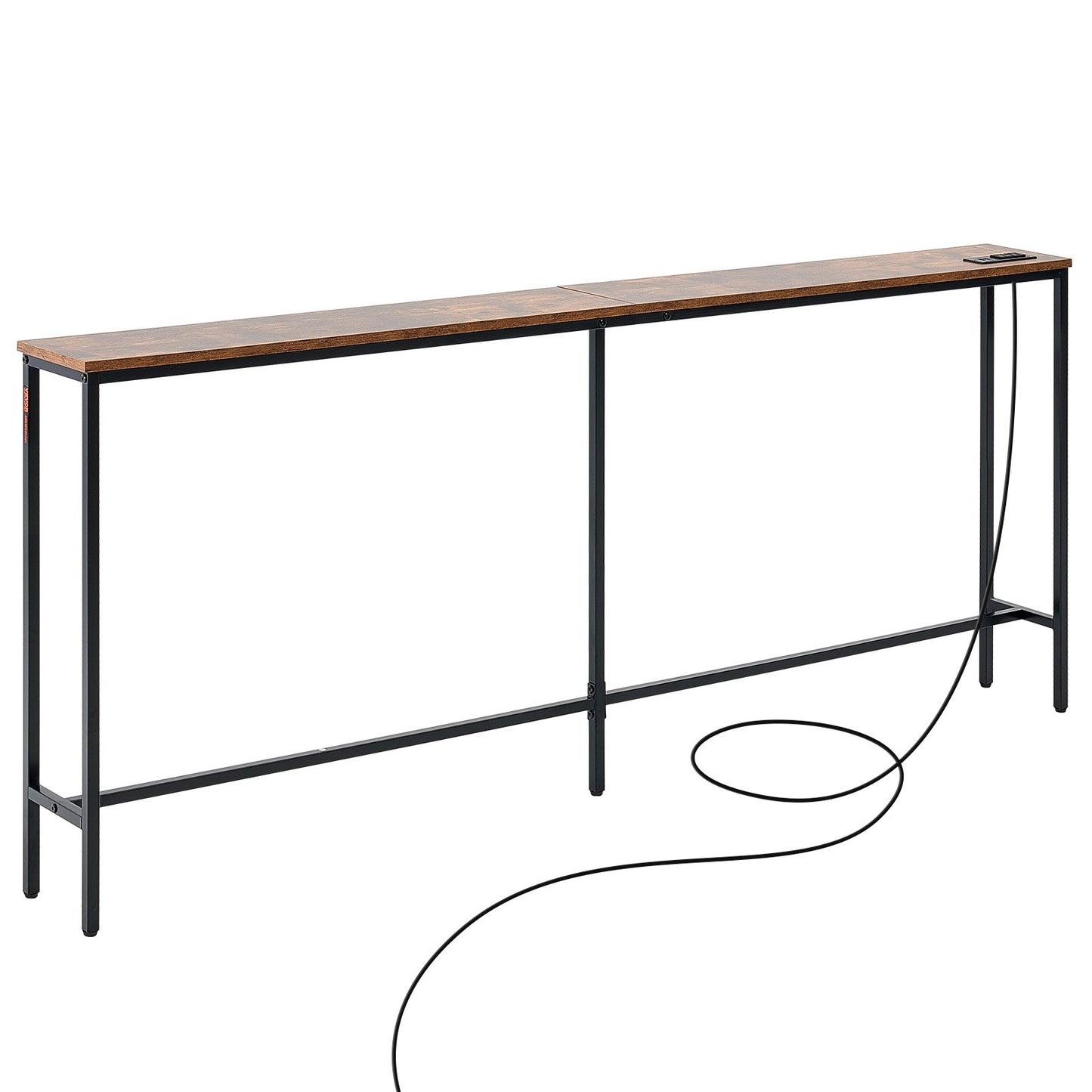 Narrow Console Soffbord Soffbord 70,9” för entré och vardagsrum