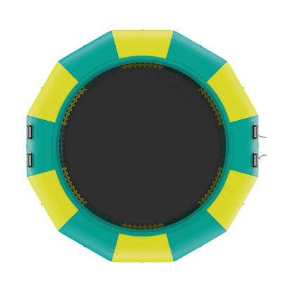 12ft Inflatable Water Trampoline Swimming Platform Bouncer for Pool Lake Toy