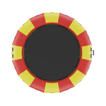 17 Fuß aufblasbares Wassertrampolin, Schwimmplattform, Türsteher für Pool, See, Spielzeug