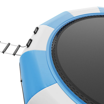 15ft Inflatable Water Trampoline Swimming Platform Bouncer for Pool Lake Toy