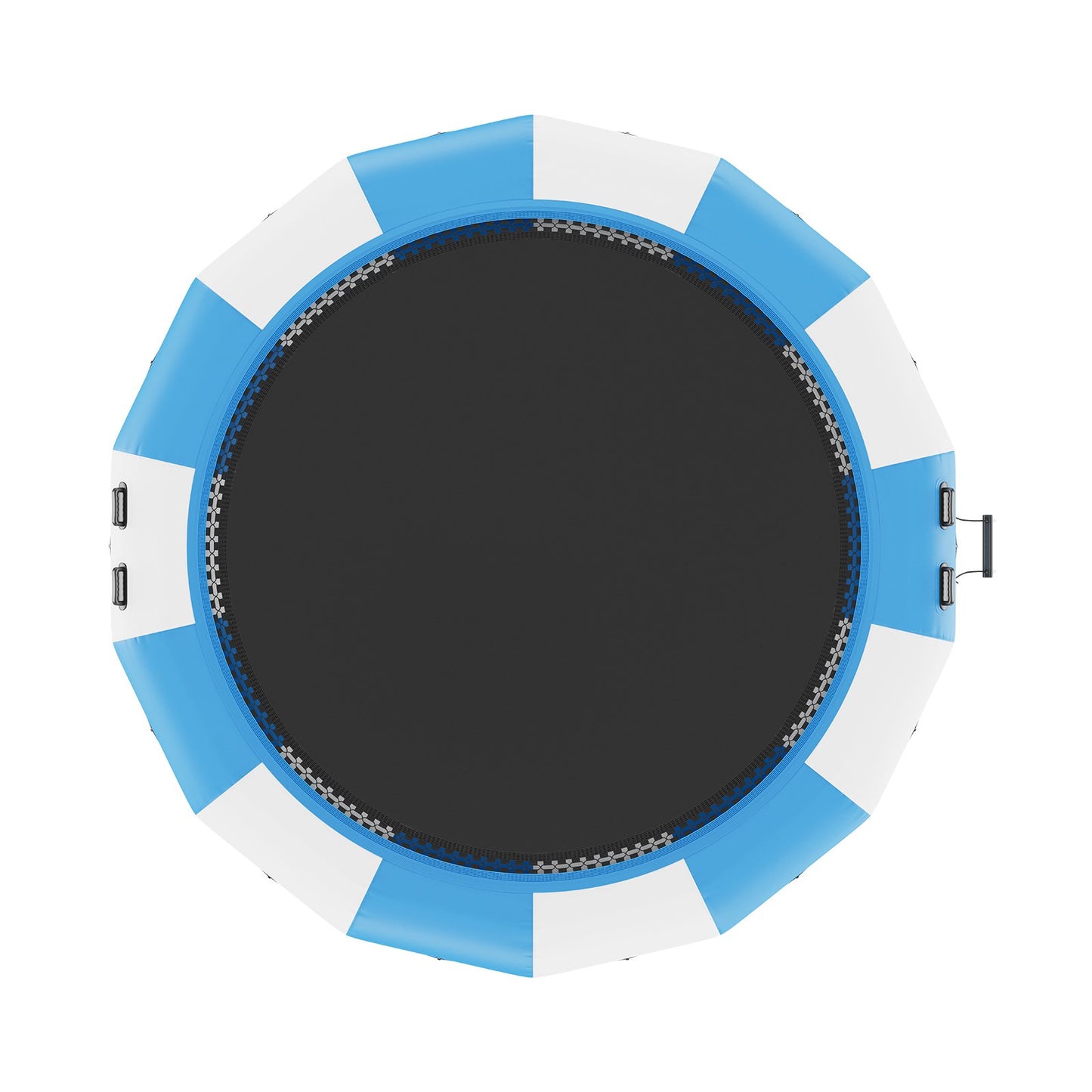 15ft Inflatable Water Trampoline Swimming Platform Bouncer for Pool Lake Toy