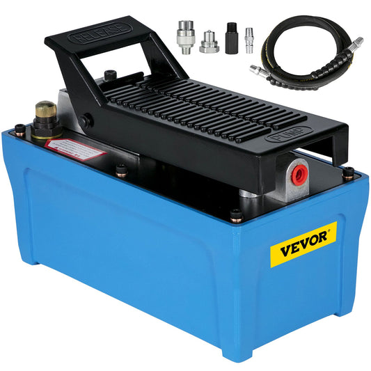 Air Hydraul Pump Power Pack Enhet 10 000 PSI 103 In 3Cap Heavy Duty All Metal Construction Lufthydraulisk fotpump