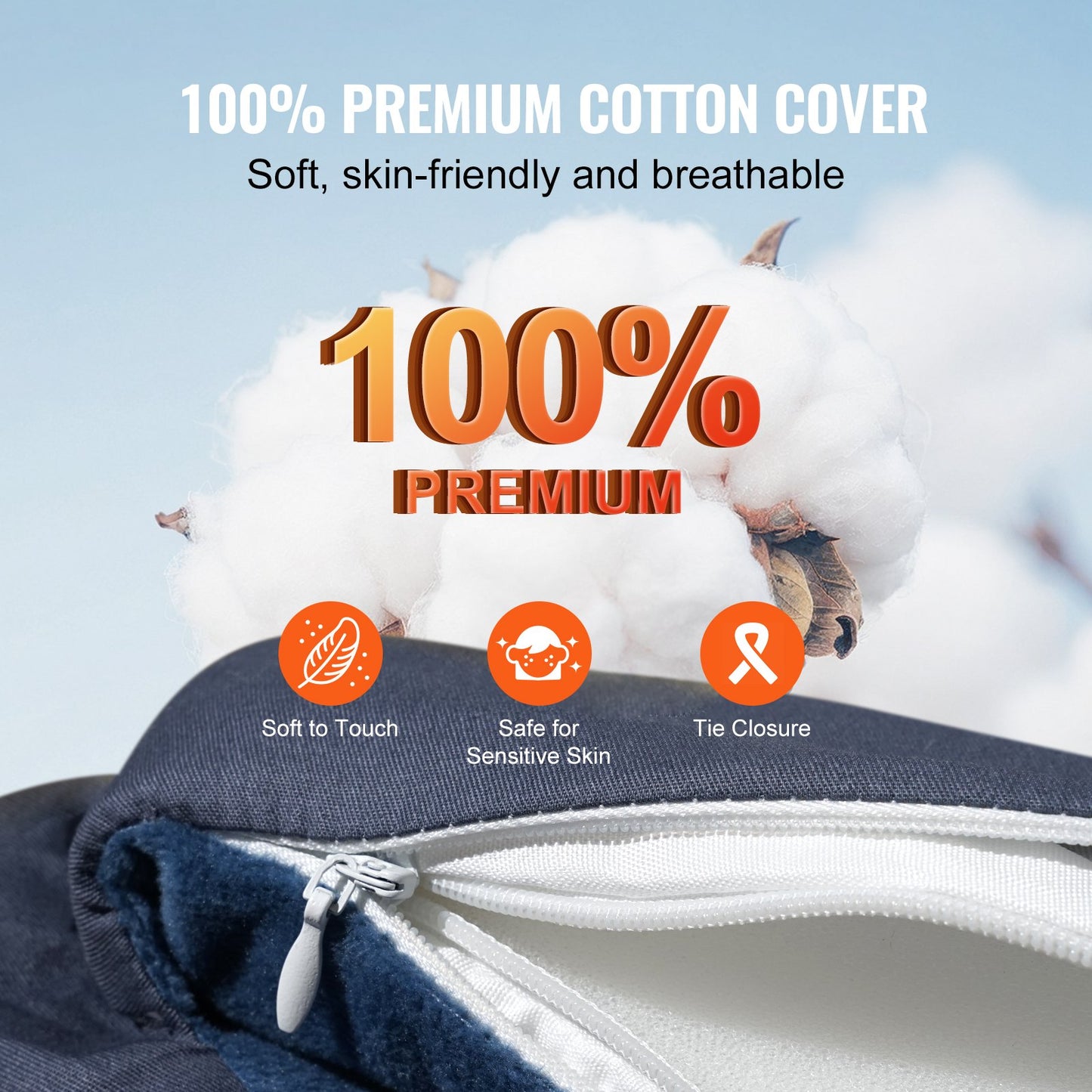 Baby Bed Chair 100% Cotton Soft Newborn Nest Sleeper with Headrest