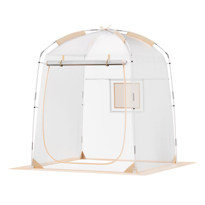 Sporttält Instant Tält Skydd Väderbeständigt 1 Person Clear Bubble Tält