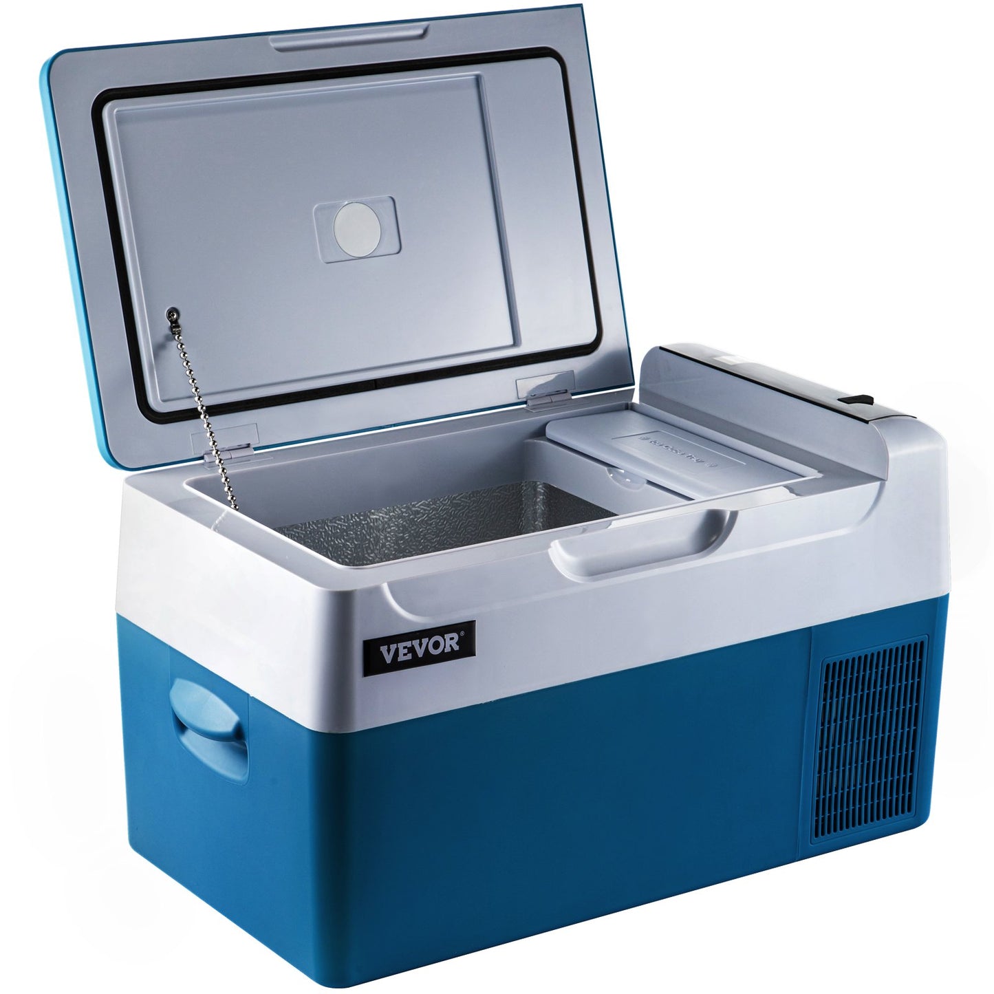 Car Refrigerator 22L Compressor Portable Small Refrigerator Car Refrigerator Freezer Vehicle Car Truck RV Boat Mini Electric Cooler for Driving Travel Fishing Outdoor and Home Use