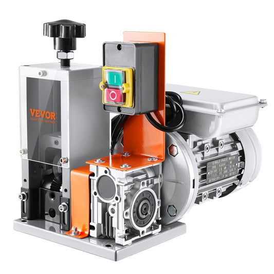 Automatische Abisoliermaschine, 0,06''-1,18'' elektrischer motorisierter Kabelabisolierer, 180 W, 60 Fuß/min Abisolierer mit sichtbarer Abisoliertiefenreferenz, für das Recycling von Kupferschrott